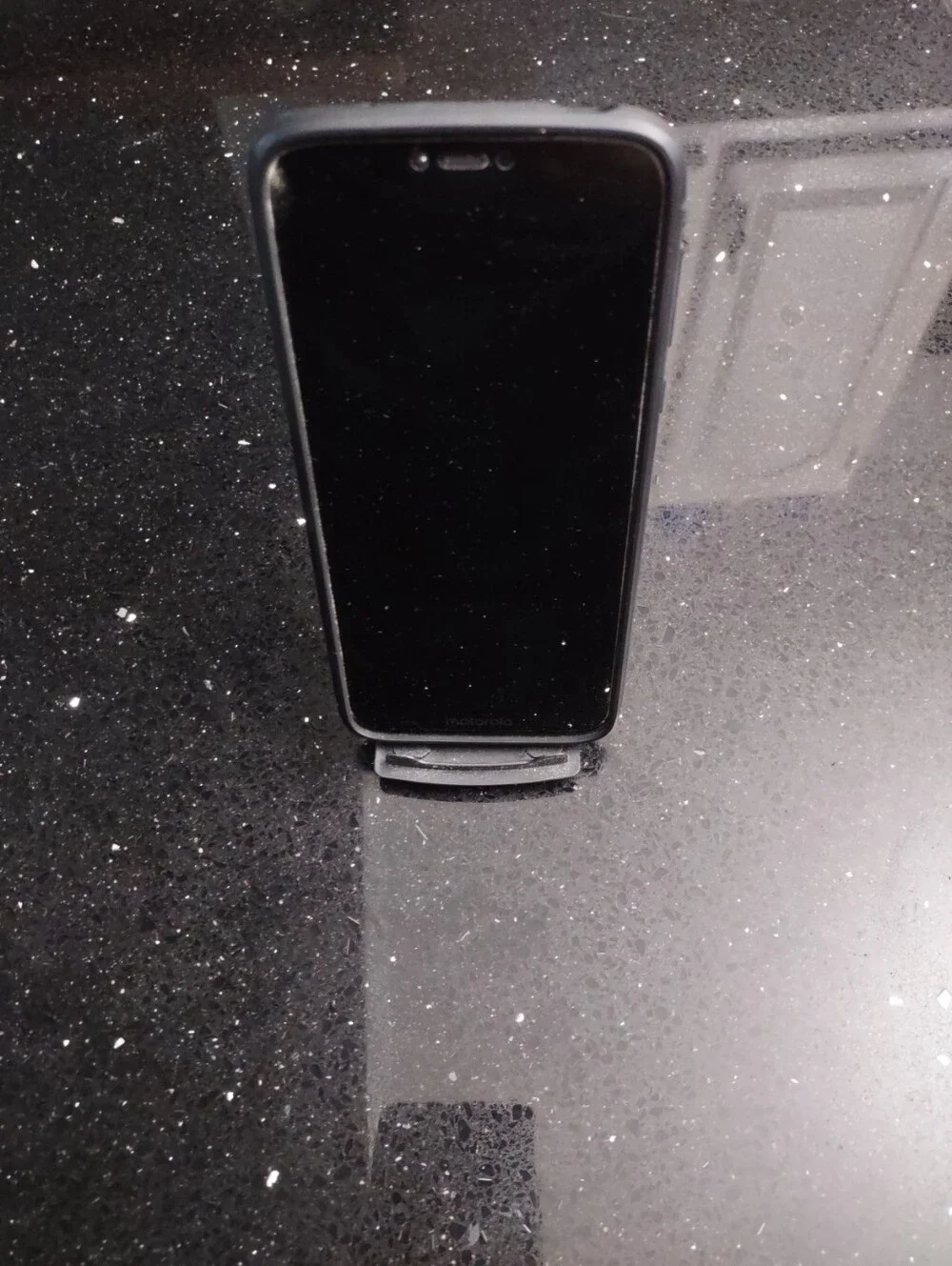Cestari Recipe Holder Stand for Smartphones Plastic Black